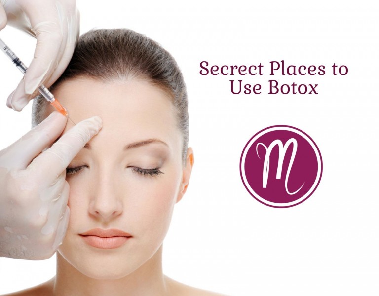 Secret Places to use Botox- Melbourne, FL| 321-821-4778